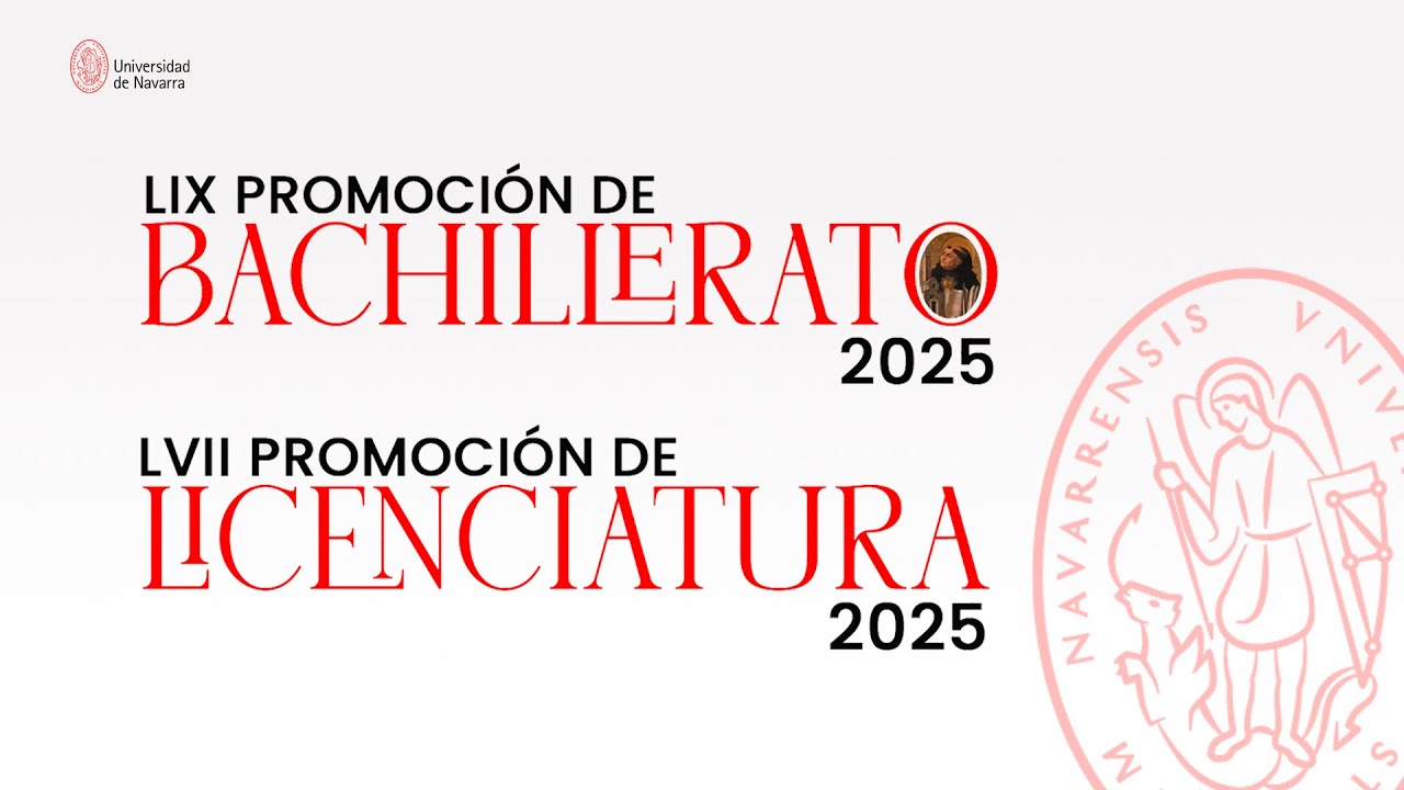 Acto de graduación 2025 - Facultad de Teología UNAV
