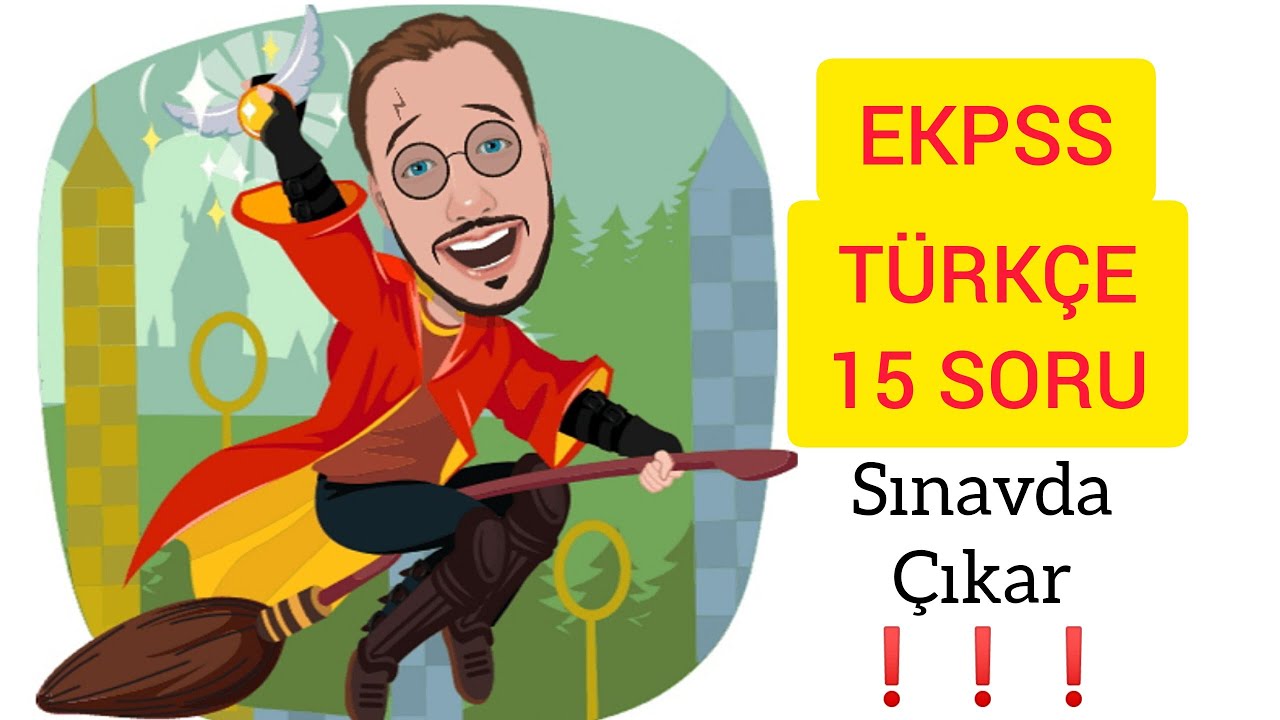 EKPSS 2024 | TÜRKÇE DENEME SINAVI15 SORU ve AÇIKLAMALI CEVAPLARI ☑️