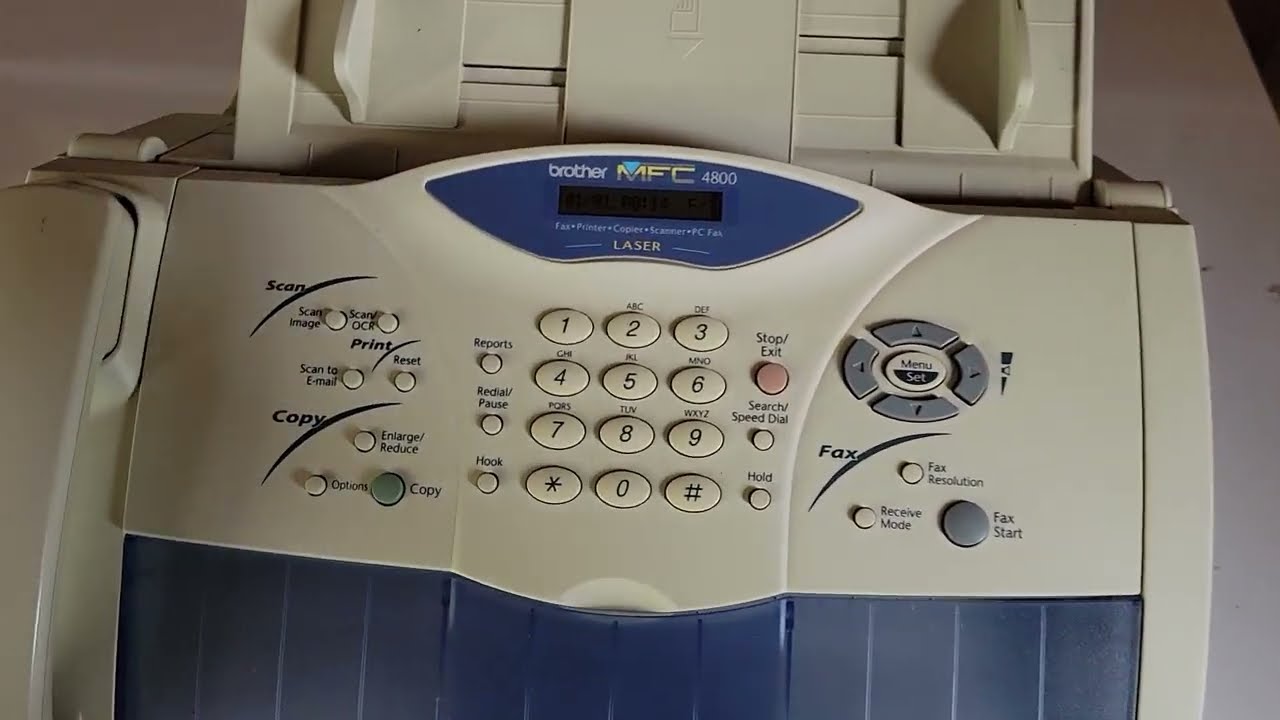 Brother MFC 4800 Multifunction Printer Scanner Copier & Fax - eBay Demo