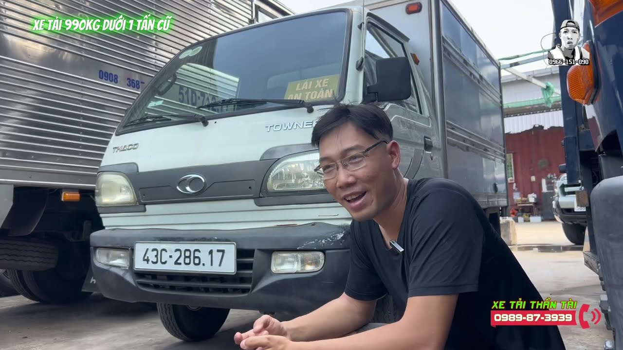 XE TẢI 990KG CŨ TẢI DƯỚI 1 TẤN HCM BÌNH DƯƠNG | Xe tải Thần Tài