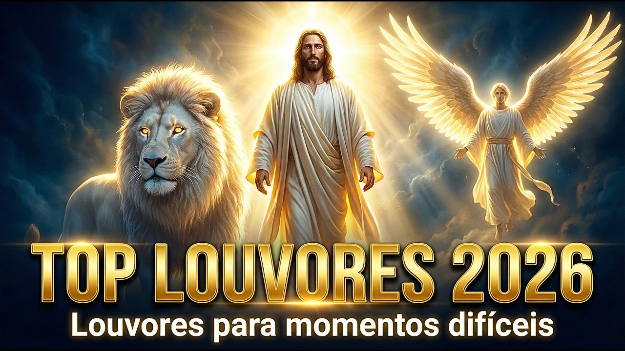 TOP 16 LOUVORES PODEROSOS PARA 2026 | ADORAÇÃO PROFUNDA QUE TOCA O CÉU