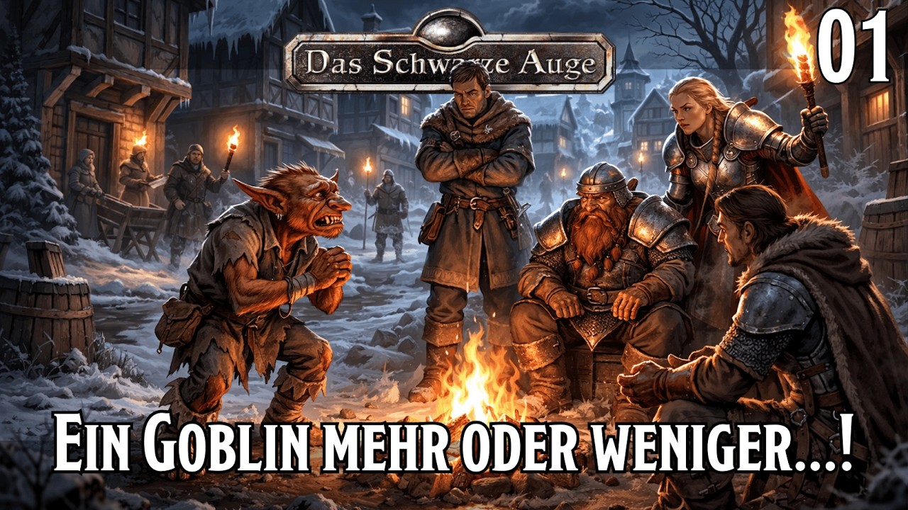Ein Goblin mehr oder weniger Teil 01 – Ein ungeklärter Mord | DSA Theaterritter-Kampagne