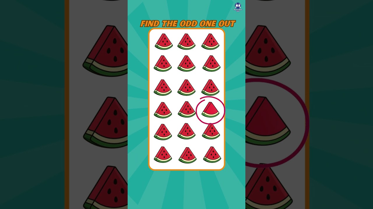 Summer Fun EXTREME Edition 🌴🍉 | Odd One Out Challenge | #shorts  #emojichallenge #oddlysatisfying