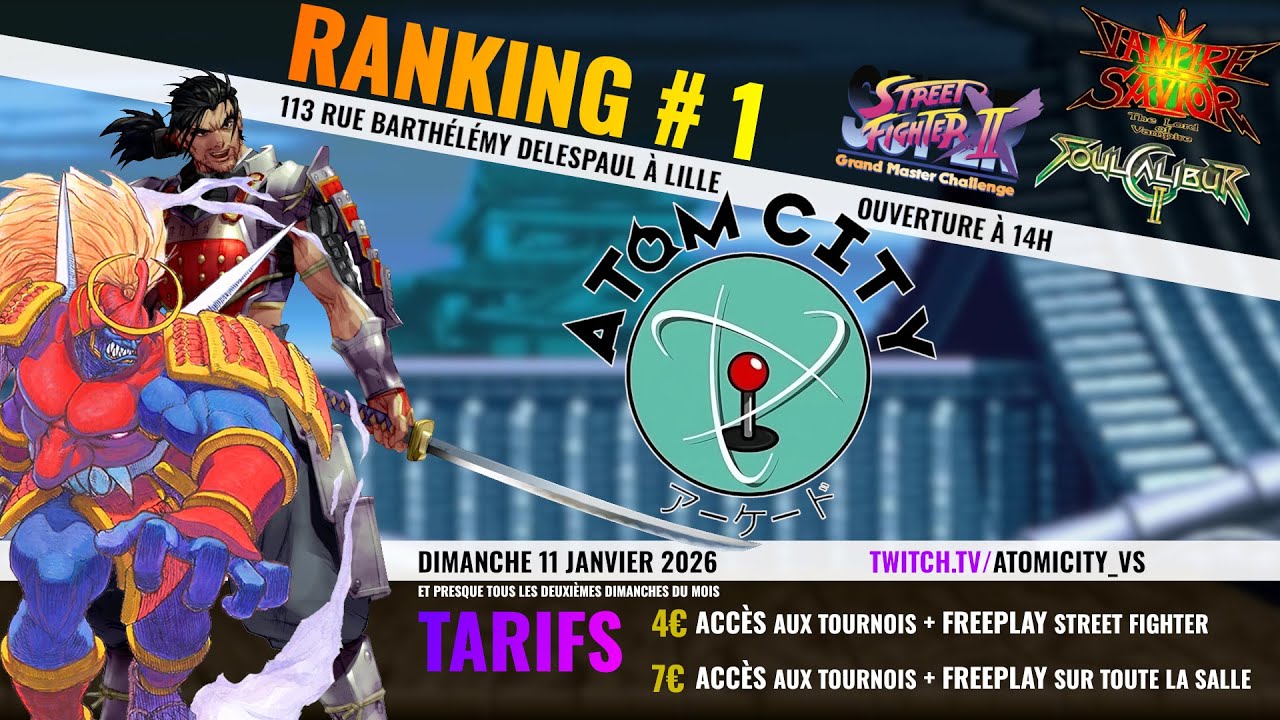 Ranking #1 Atom City 2026 : 2X, VSAV