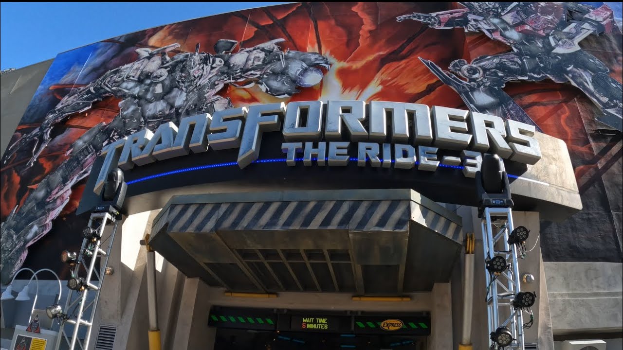 Transformers The Ride 3D - Universal Studios Hollywood Part 1 of 5 -EP51