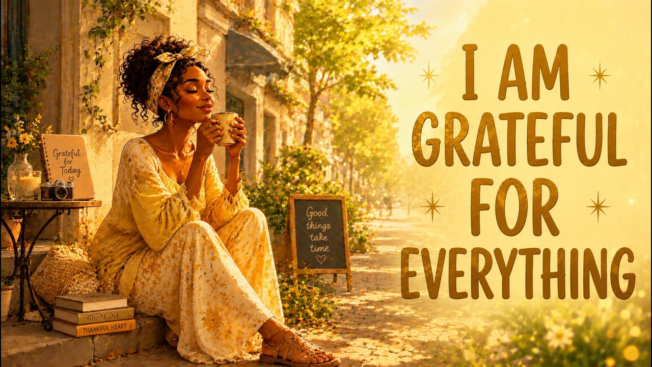 Gratitude Changes Everything ✨ Afrobeat Affirmations to Attract More to Be Thankful For