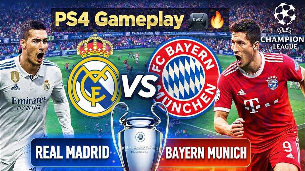 REAL MADRID vs BAYERN 😱🔥 | FC26 PS4 UCL NIGHT