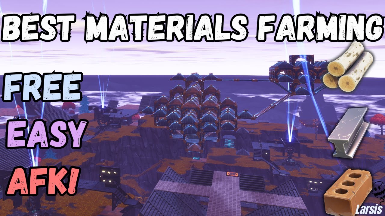 The Best Building Material Farming in Fortnite Save The World