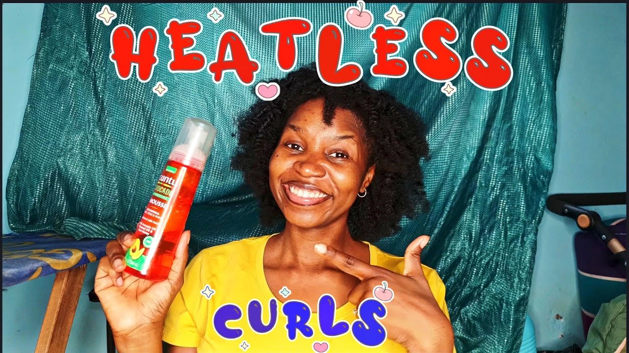 How To : Bantu Knots Out on Type 4 Hair Using Cantu Mousse | Natural Hairstyles 
