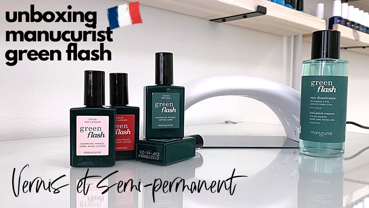 Unboxing Manucurist Green-Flash [🇫🇷]