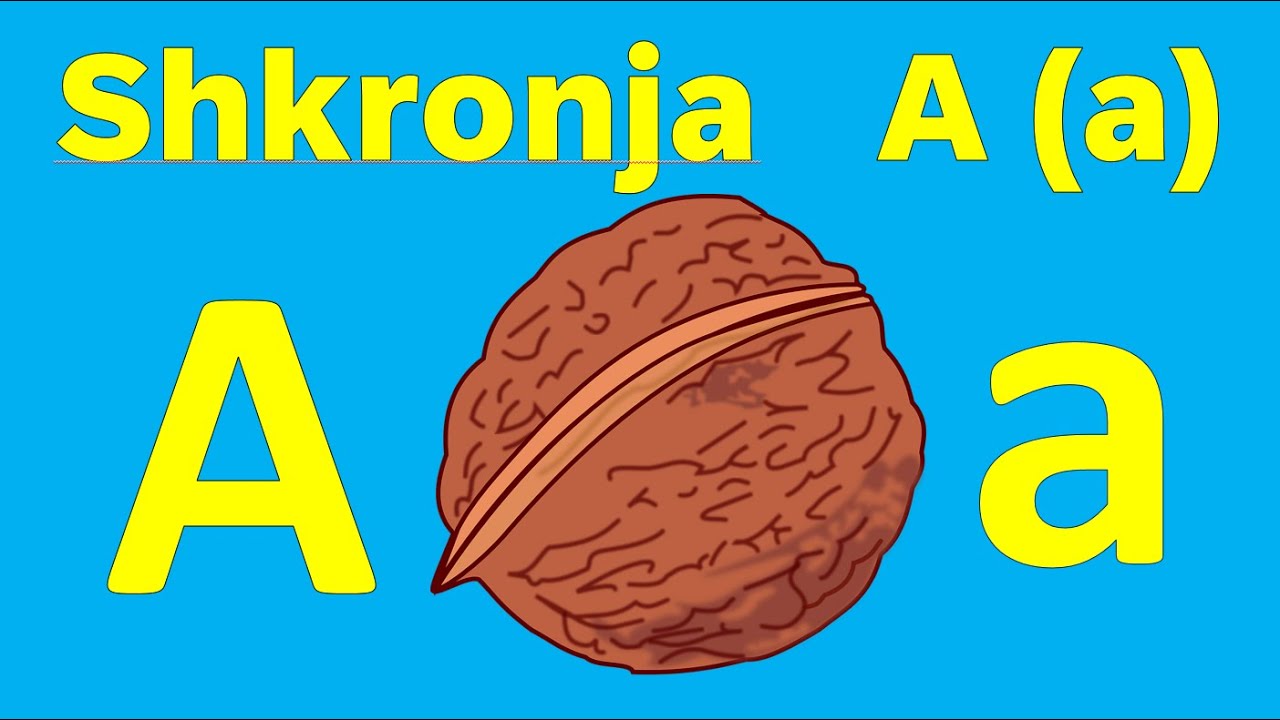 Shkronja A -  Fjale qe fillojne me shkronjen A | 3D Animation