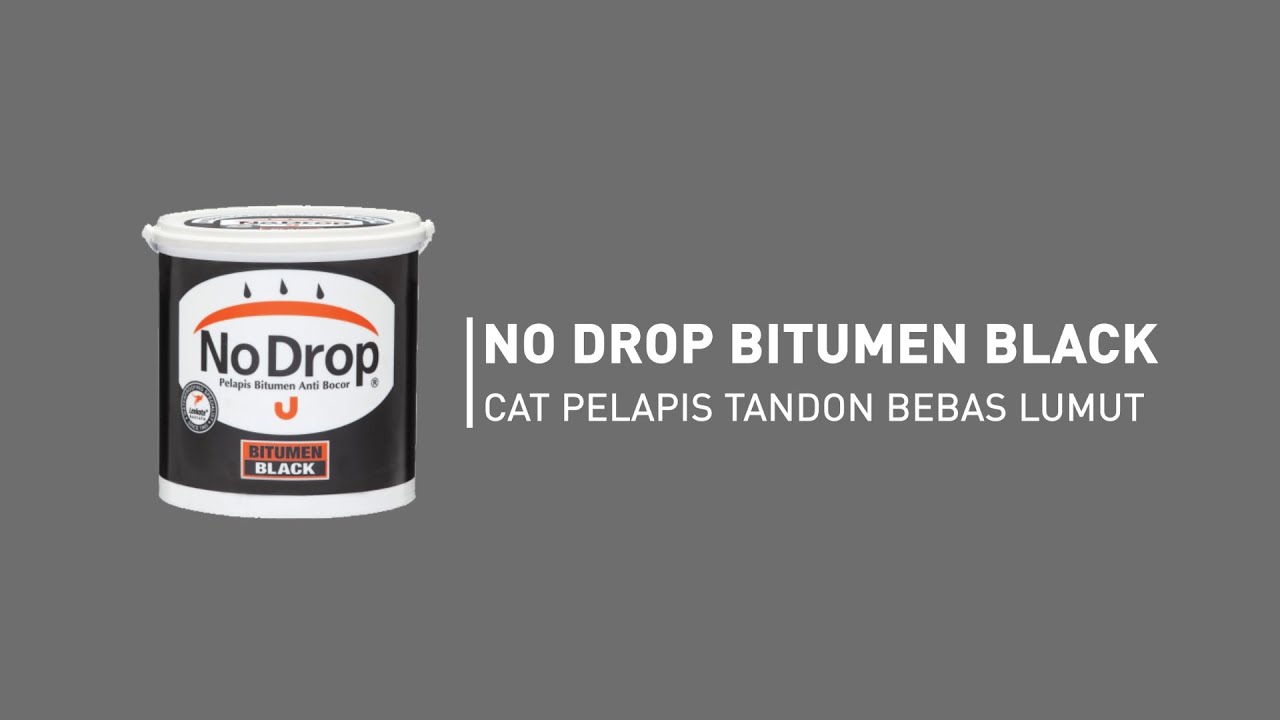 Video Tutorial No Drop Bitumen Black