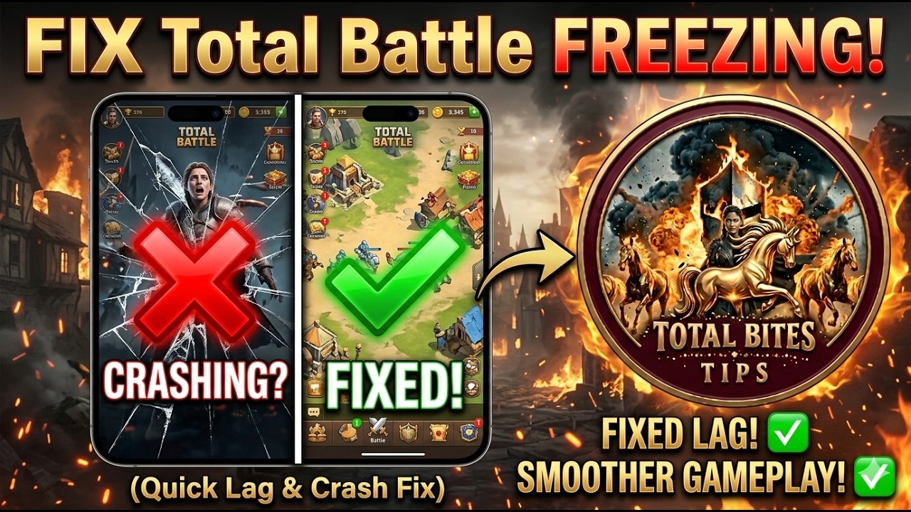 TBT #56  How to Fix Glitches in Total Battle (Mobile Guide) 🛠️📱 Easy Fixes!