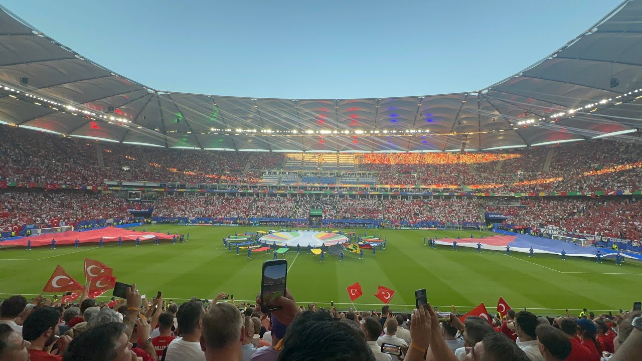 Opening Ceremony and National anthems of Czechia & Turkey / UEFA EURO24 / 26.06.2024