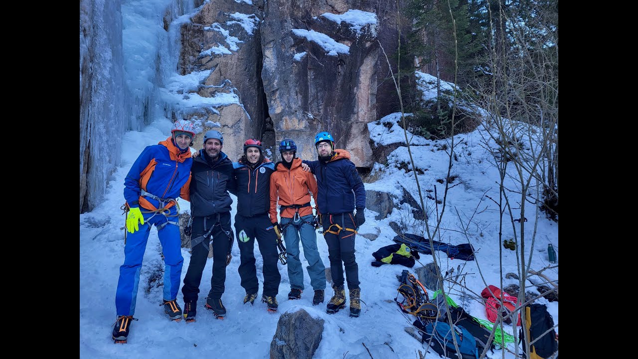 Arrampicata su ghiaccio a Bletterbach