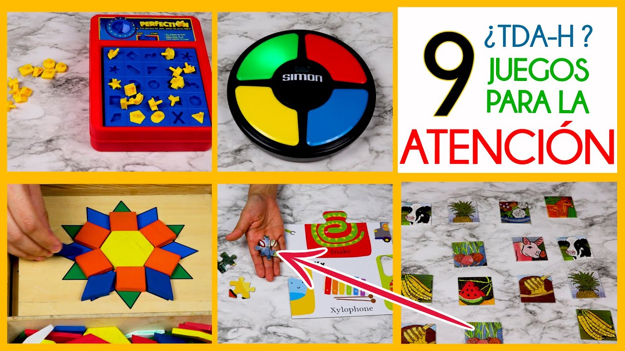 ESTRATEGIAS PARA LA ATENCIÓN Y CONCENTRACIÓN - JUEGOS/ ¿TDA-H?