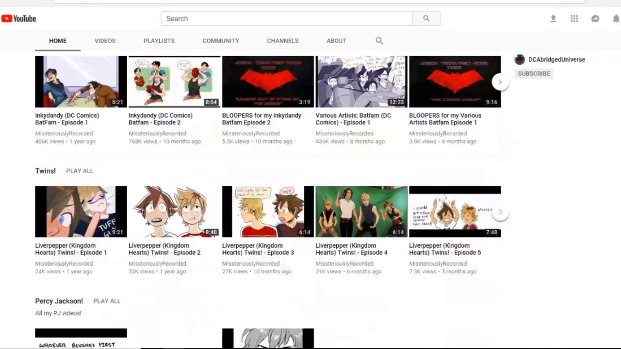 MissteriouslyRecorded Channel Trailer 2018