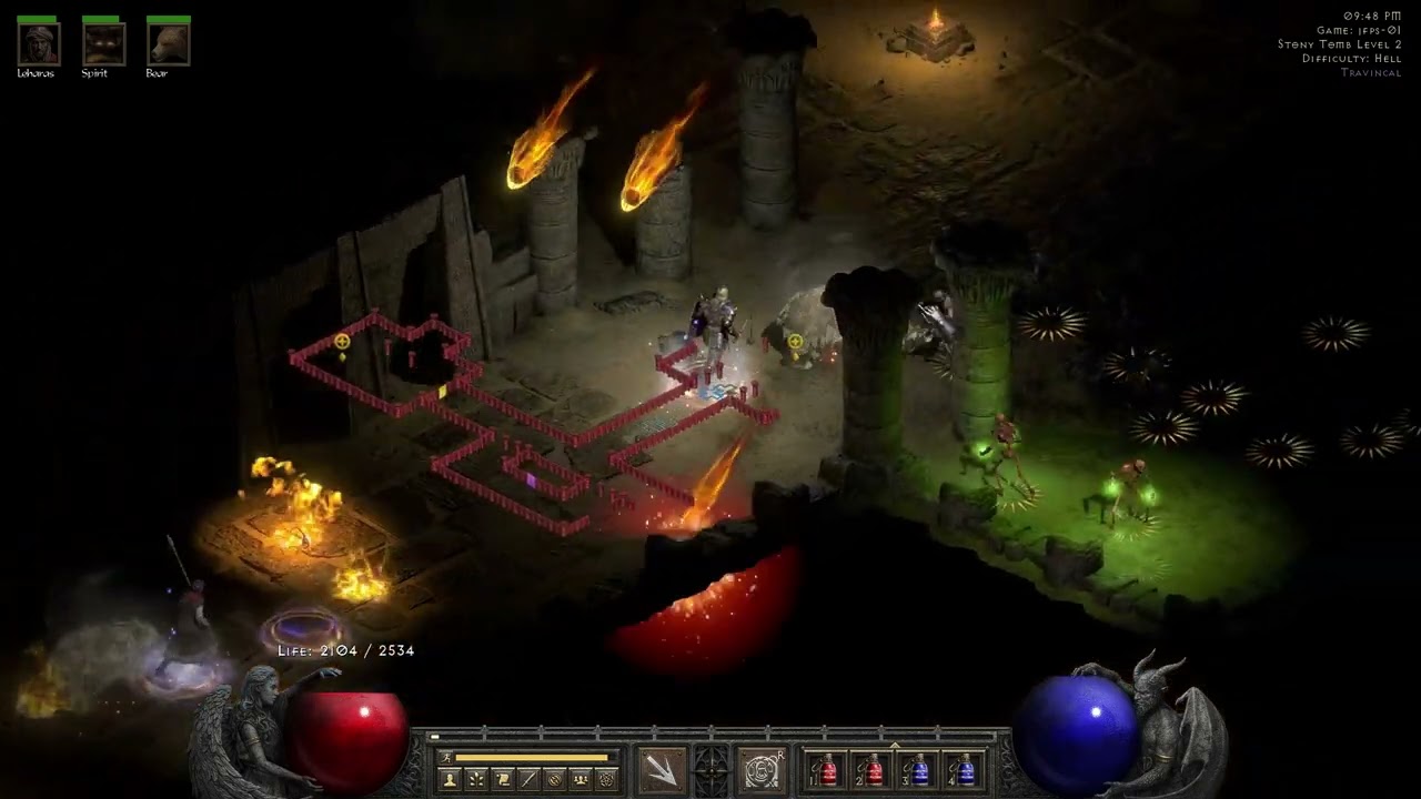 D2R, Zod Rune drops in stony tombs!