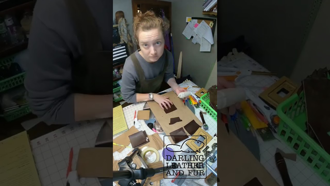 Making Beaver Tail Wallets Part 2