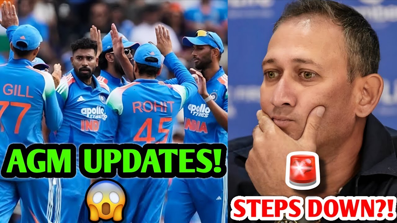 🚨 Ajit Agarkar STEPS DOWN 😱 BCCI Meeting UPDATES 😳 India Cricket 2026 News Facts
