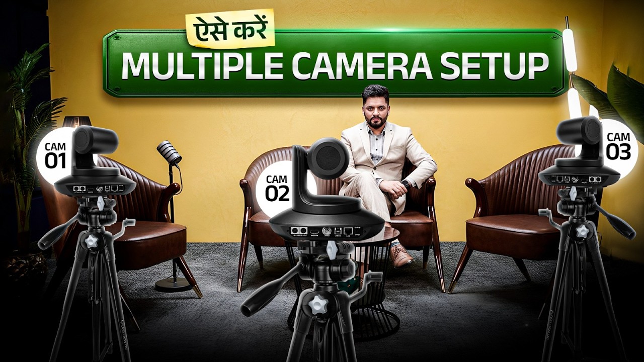 Multi Camera Setup for YouTube &mdash; Single Creator Full Studio Guide!
