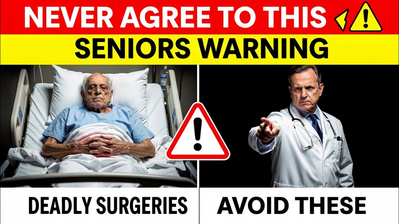NEVER Agree to This: 5 Deadly Surgeries Seniors Should Avoid ⚠️(Life-Saving Warning) | Senior Health