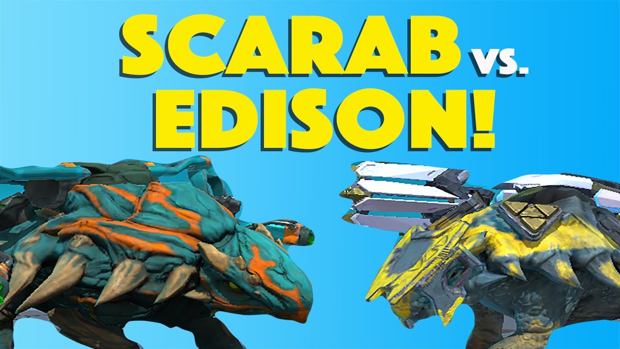 DINO SQUAD GAMER - SCARAB VS. EDISON - WHICH IS BEST?!?
