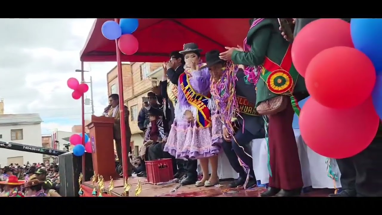 ASÍ SE VIVIÓ LOS CARNAVALES EN EL MUNICIPIO DE HUARINA PROVINCIA OMASUYOS