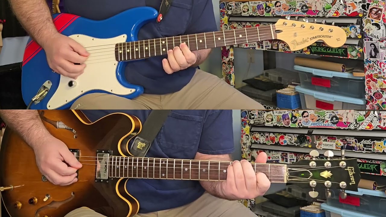 Jimmy Eat World - Work (Guitar Playthrough)