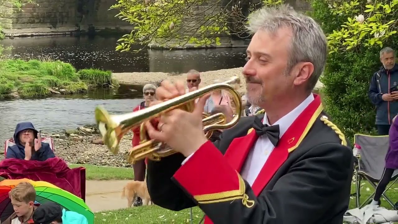 Stannington Brass Band - Wetherby Bandstand 2nd May 2022 - First Light
