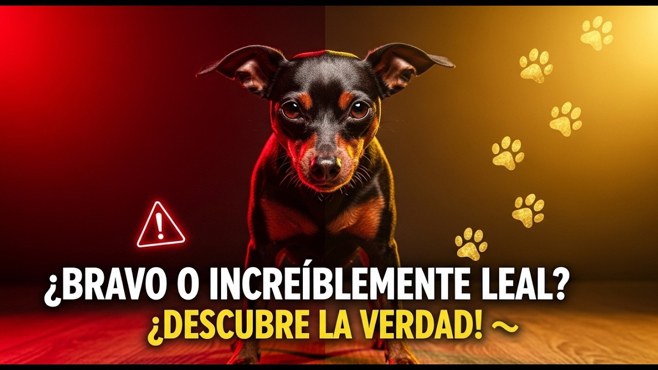 Pinscher: ¿Bravo o Increíblemente Leal? ¡Descubre Qué Es Lo Que Realmente Hay Detrás de Esto! ⚠️🐾