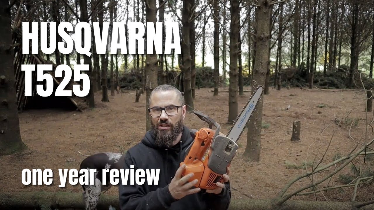 Husqvarna T525 — бензопила с верхней ручкой — обзор за год