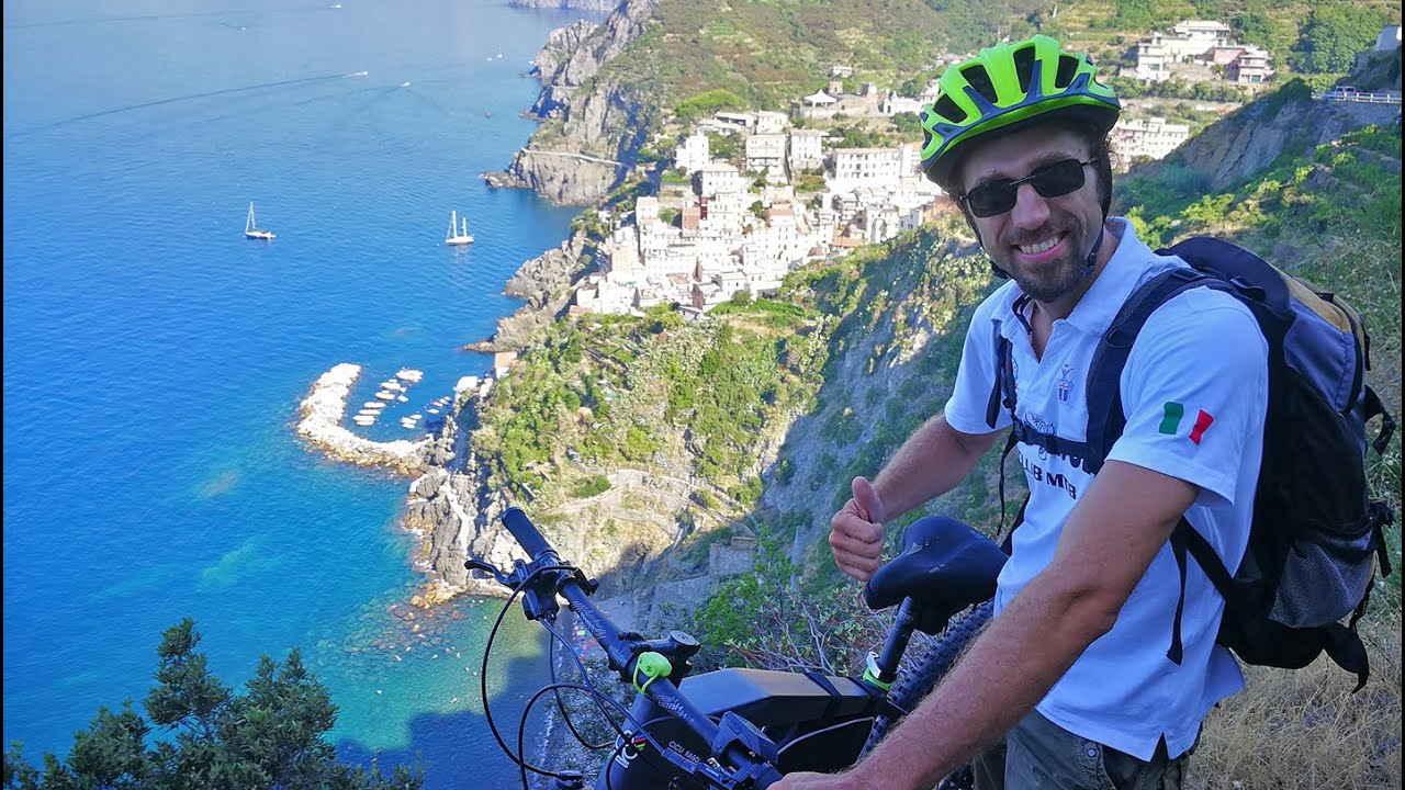 Alta Via delle Cinque Terre in Mountain Bike | Un'esperienza EBIKEIN Levanto