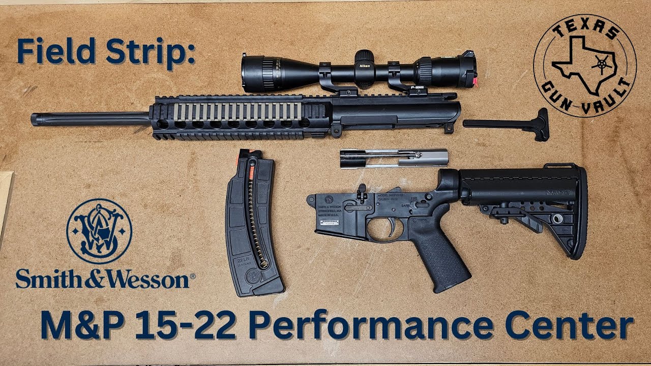 Полевая сборка: винтовка Smith & Wesson MP 15-22 Performance Center