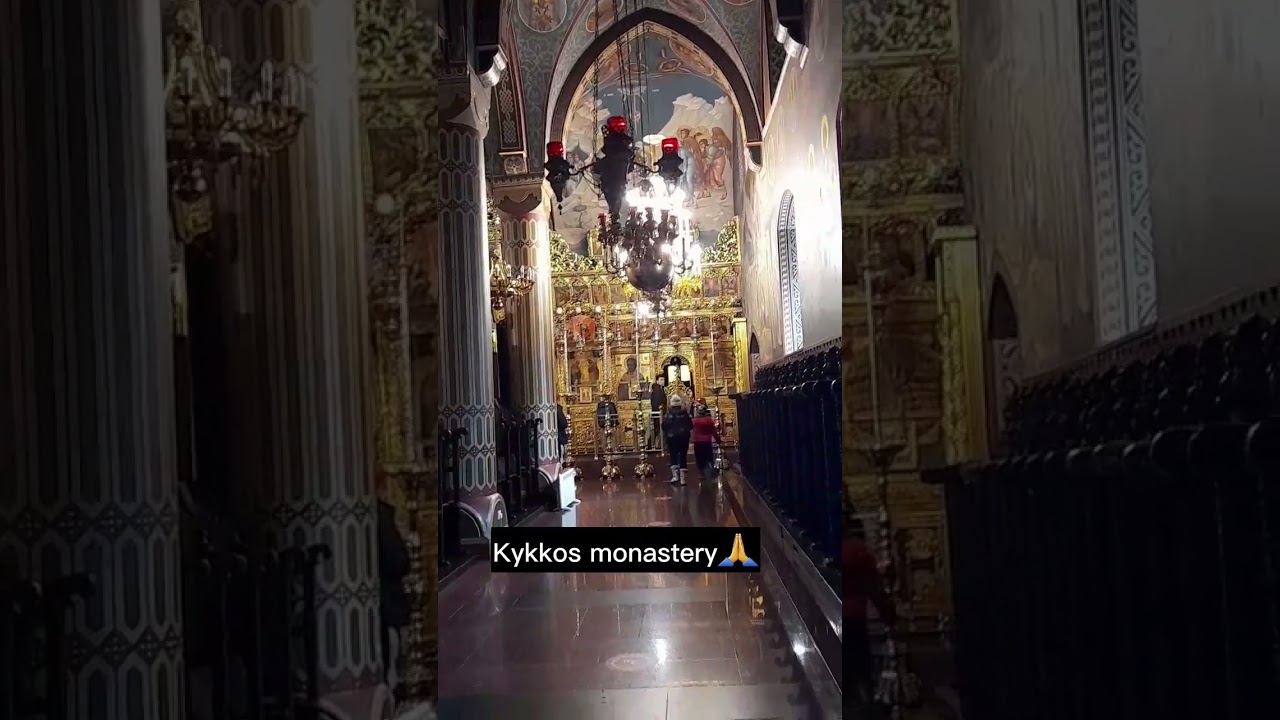 The famous monastery in Cyprus