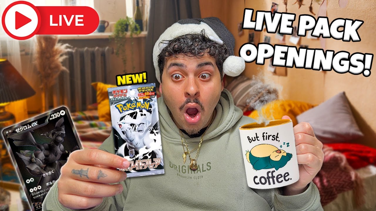 Reese's Morning Pokemon Pack Opening! (Rip & Ship)