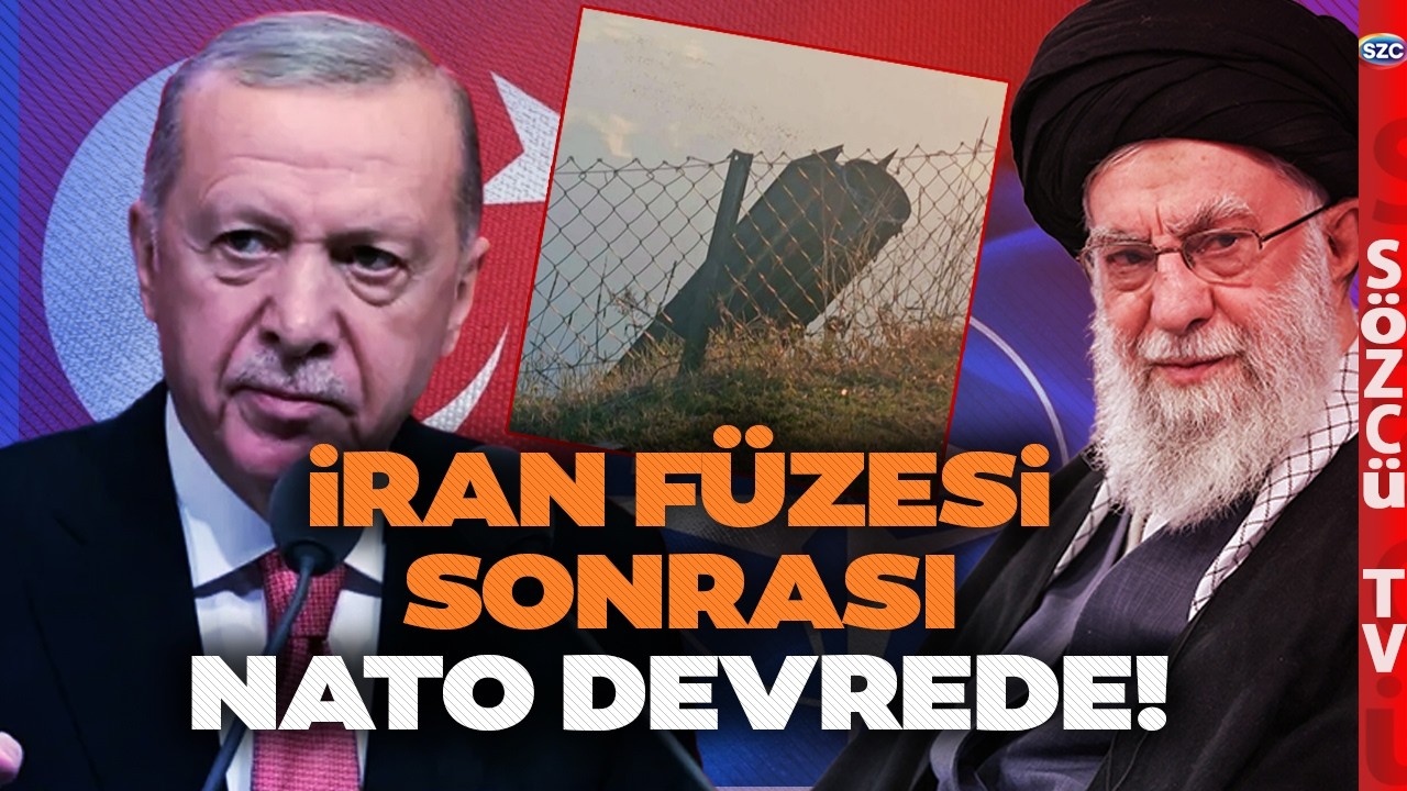 Türkiye Sınırlarına Giren İran Füzesi İçin NATO Devreye Girdi! Türkiye'den İran'a Sert Uyarı!