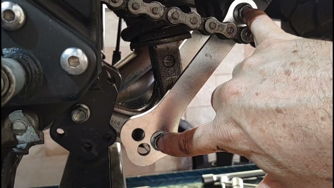 Rebaixando a Vstrom 650 com dogbone