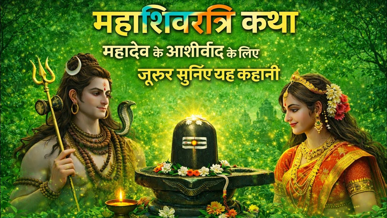 🔱 महादेव की कृपा पाने का सबसे आसान तरीका |🌿शिवरात्रि कथा⚜️  Shivratri Katha 🍀 Mahadev Blessing Story