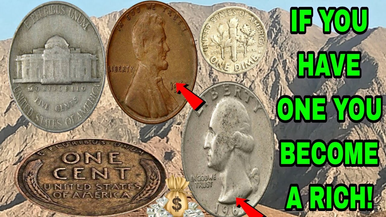 Jefferson Nickel, Wheat Penny, and Dime Worth Big Money!