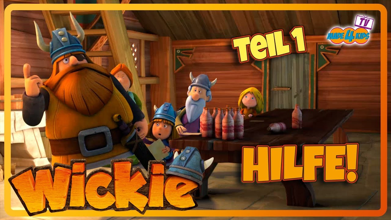 🙌HILFE! - Teil 1 - Wickie und die starken Männer - made 4 kids TV - Deutsch🙌