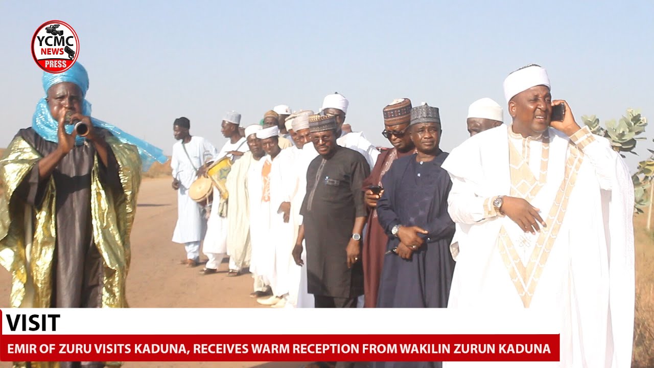 Emir of Zuru visits Kaduna, receives warm reception from wakilin zurun Kaduna.