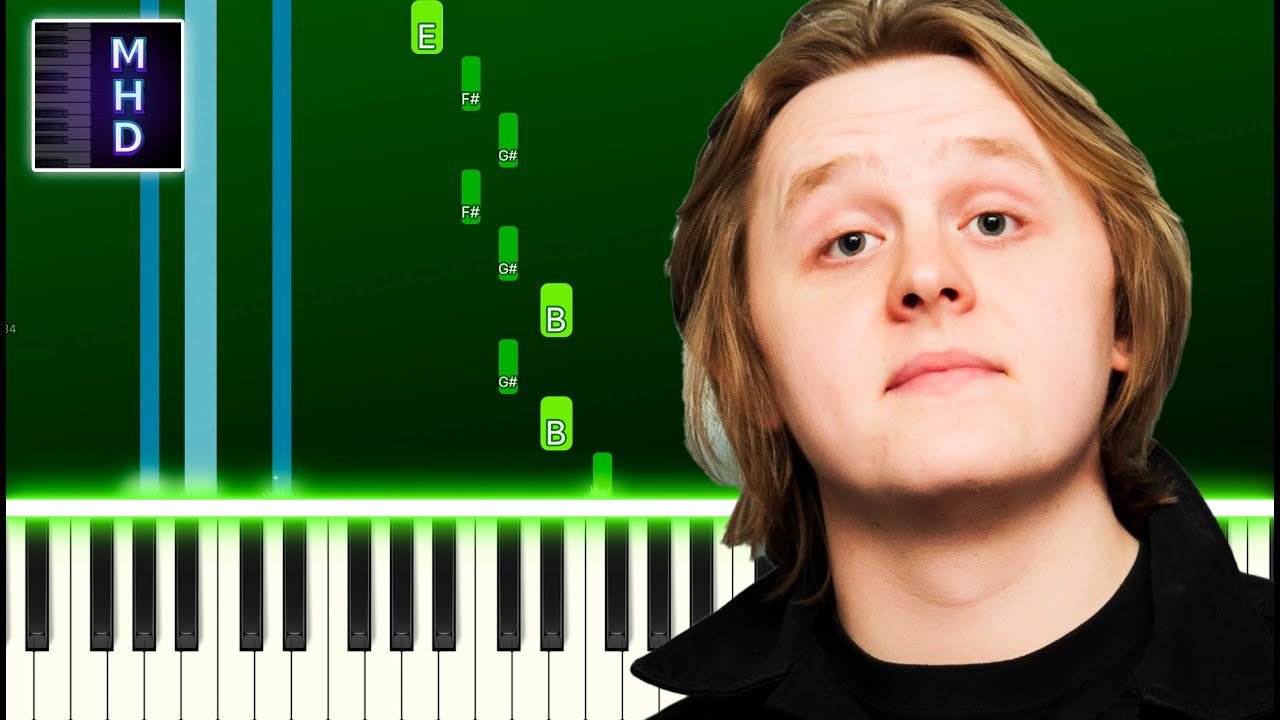 Lewis Capaldi - Bruises (Piano Tutorial Easy)