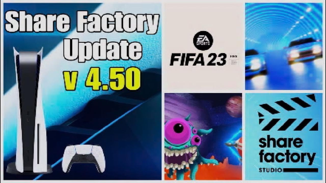 Share Factory Studio Update v4.50 - Basic Summary