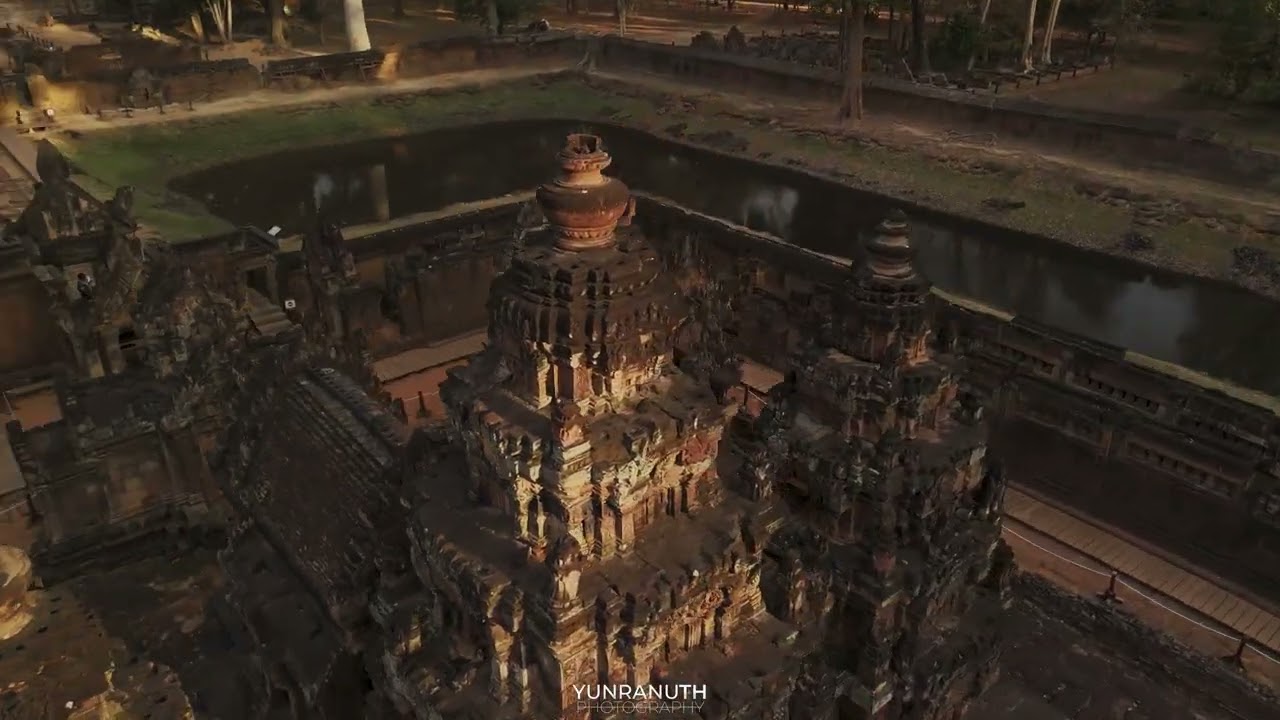 Banteay Srei Temple Drone