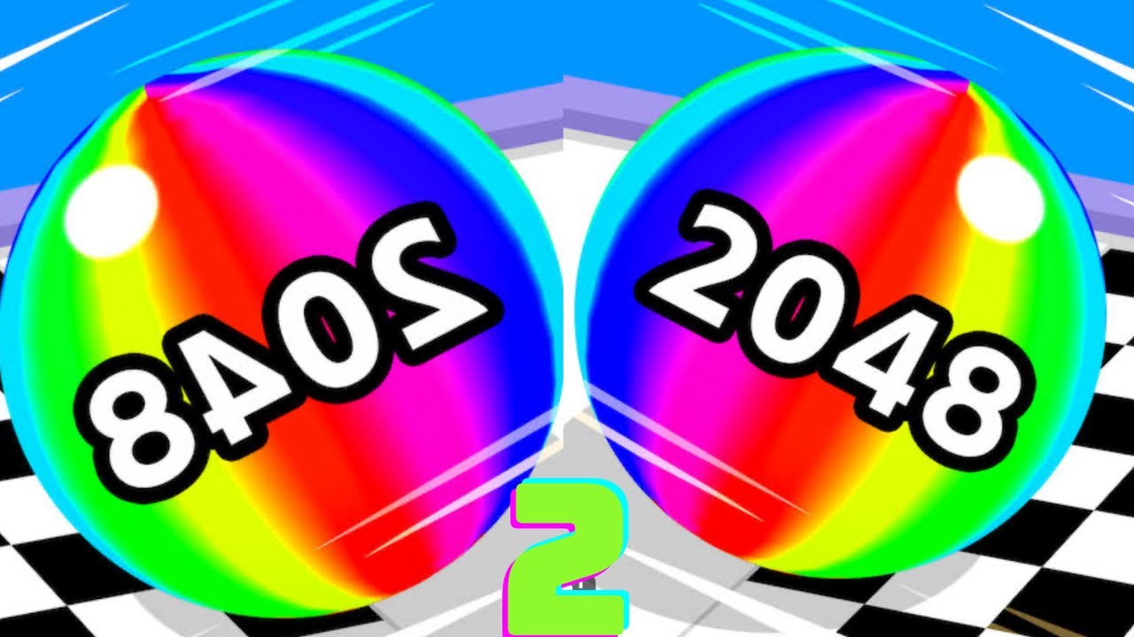 Reverse Ball Run 2048 Gameplay | Level 60-70| All Games All Levels Android/IOS
