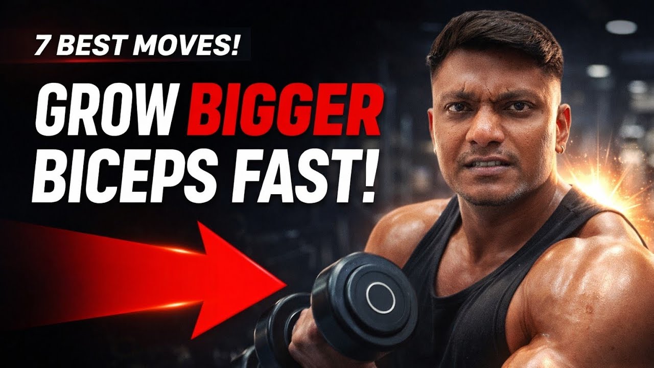 7 Best Bicep Exercises for Massive Arms 🔥