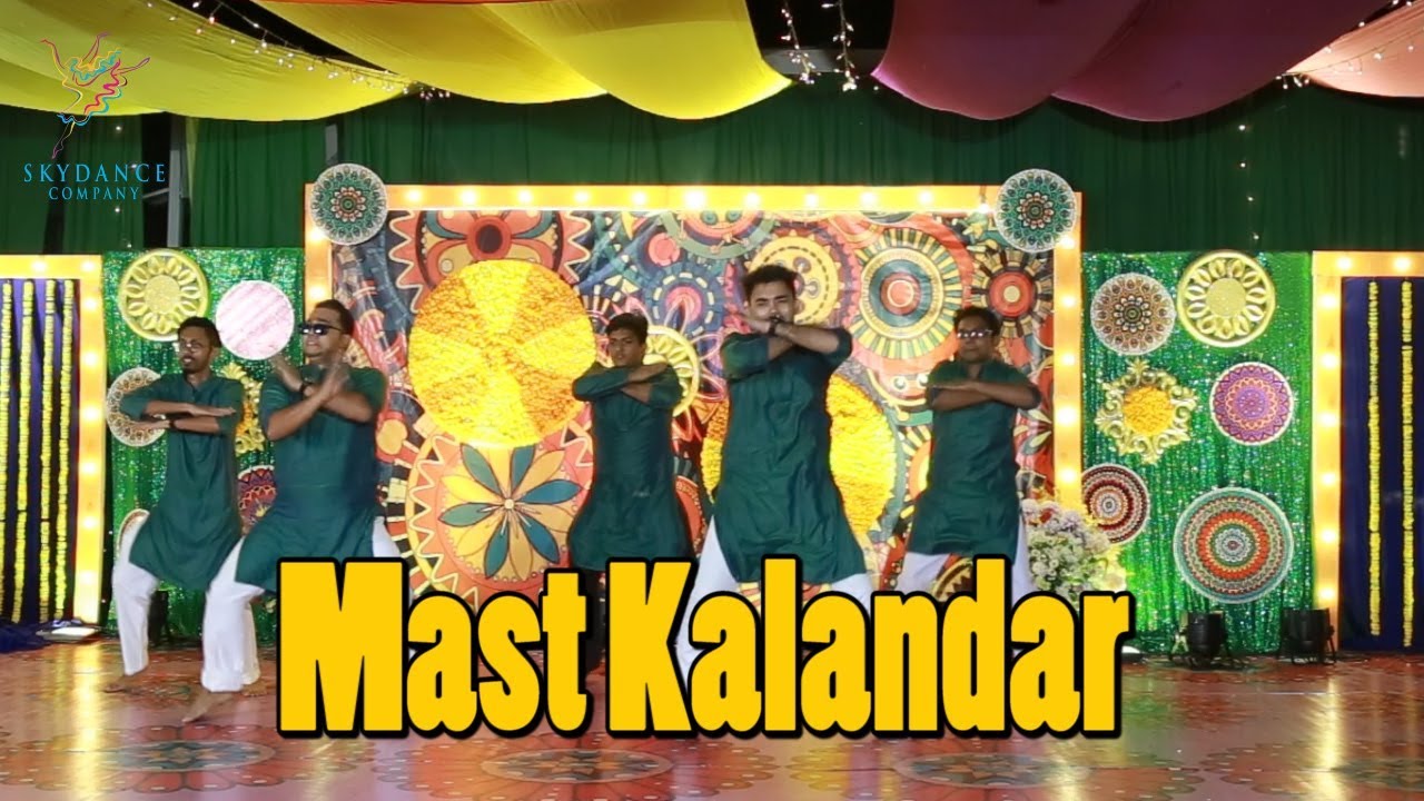 Mast Kalandar Wedding Dance | Samia 💛 Razon's Holud | SKYDANCE Company
