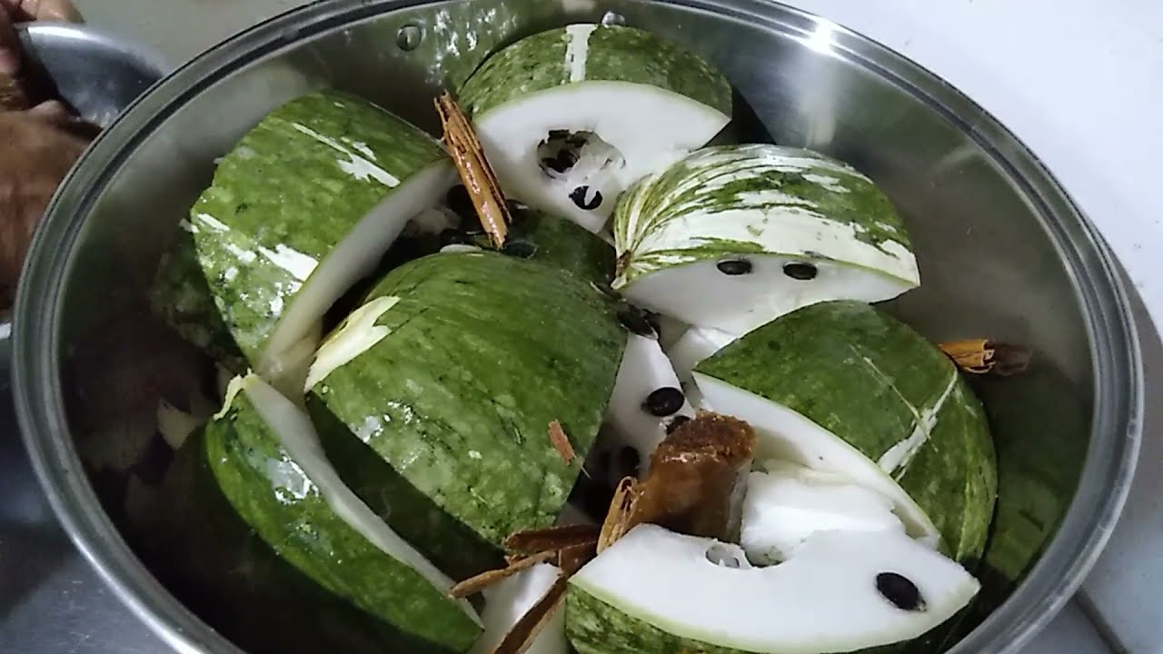 cómo hacer agua de chilacayota