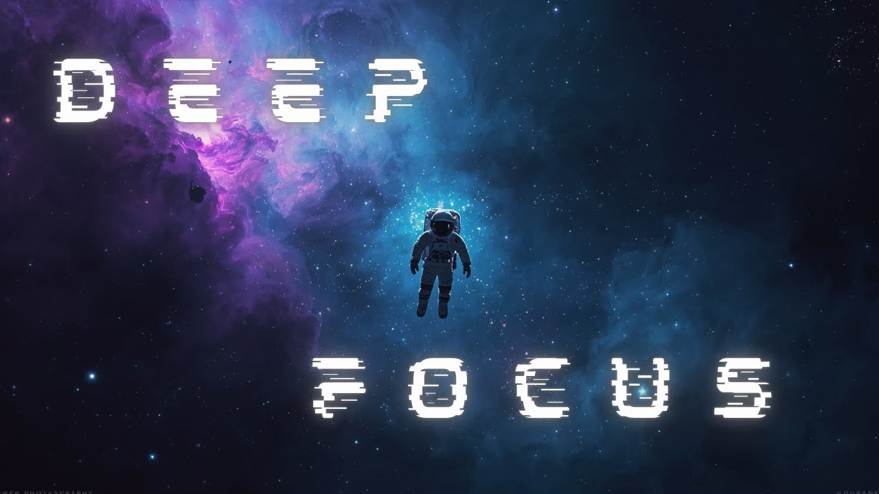Minimal Sci-Fi Ambience for Deep Focus & Quiet Work | Alone in Space
